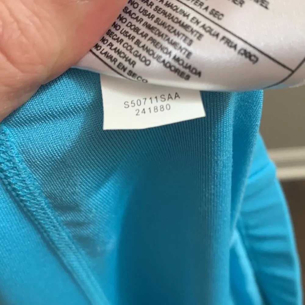 Nike Dri-Fit Sky Blue Dual Slit Skort - Image 6