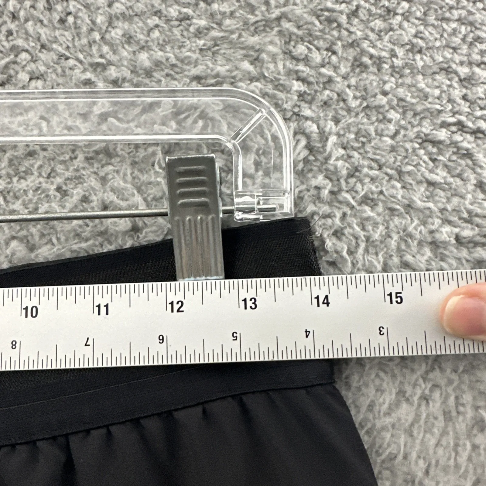 Lululemon Morning Match Skirt Skort Black Athleisure Tennis Women's 8 Tall - Image 9