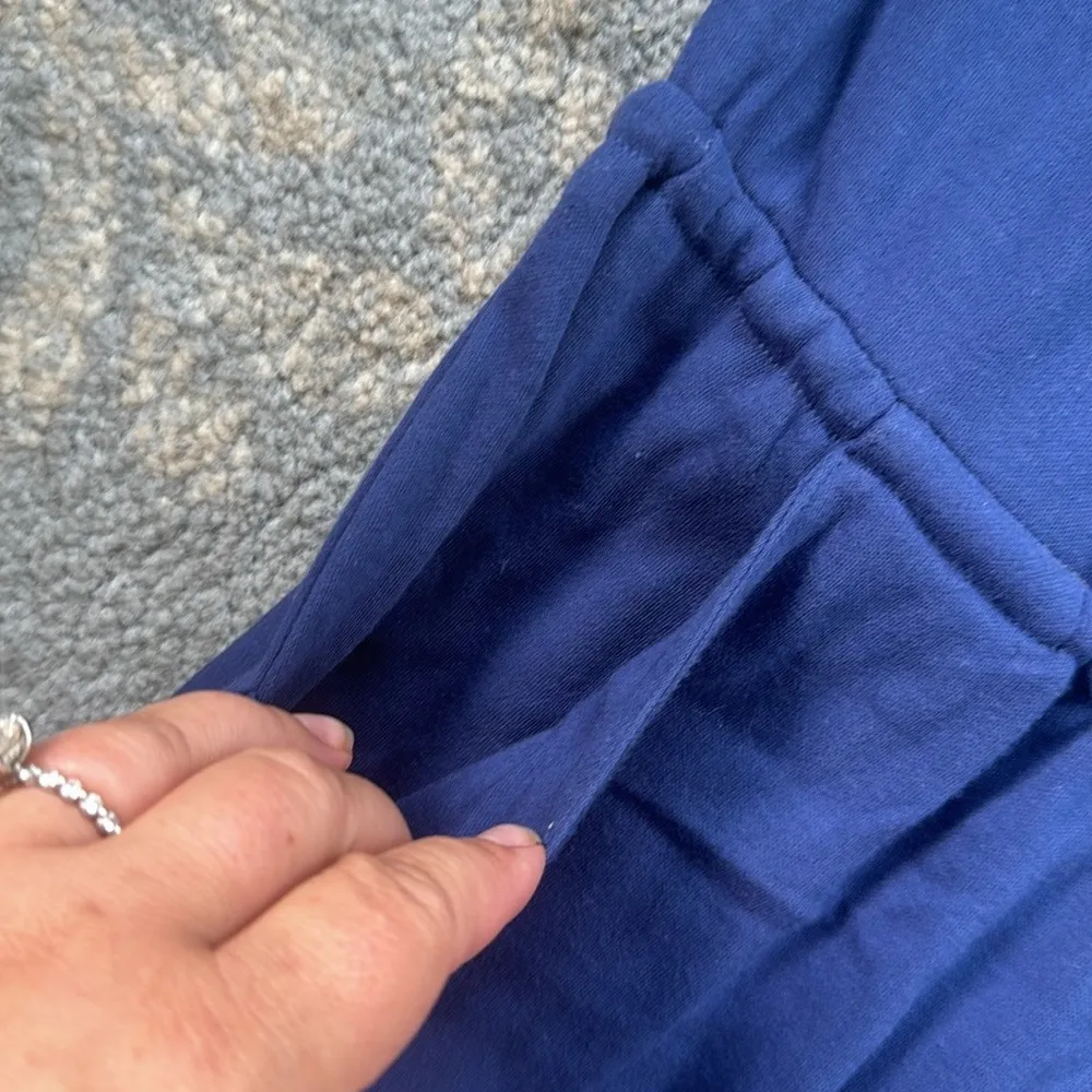 Basic Editions Sleeveless Dress Navy Medium - Image 2