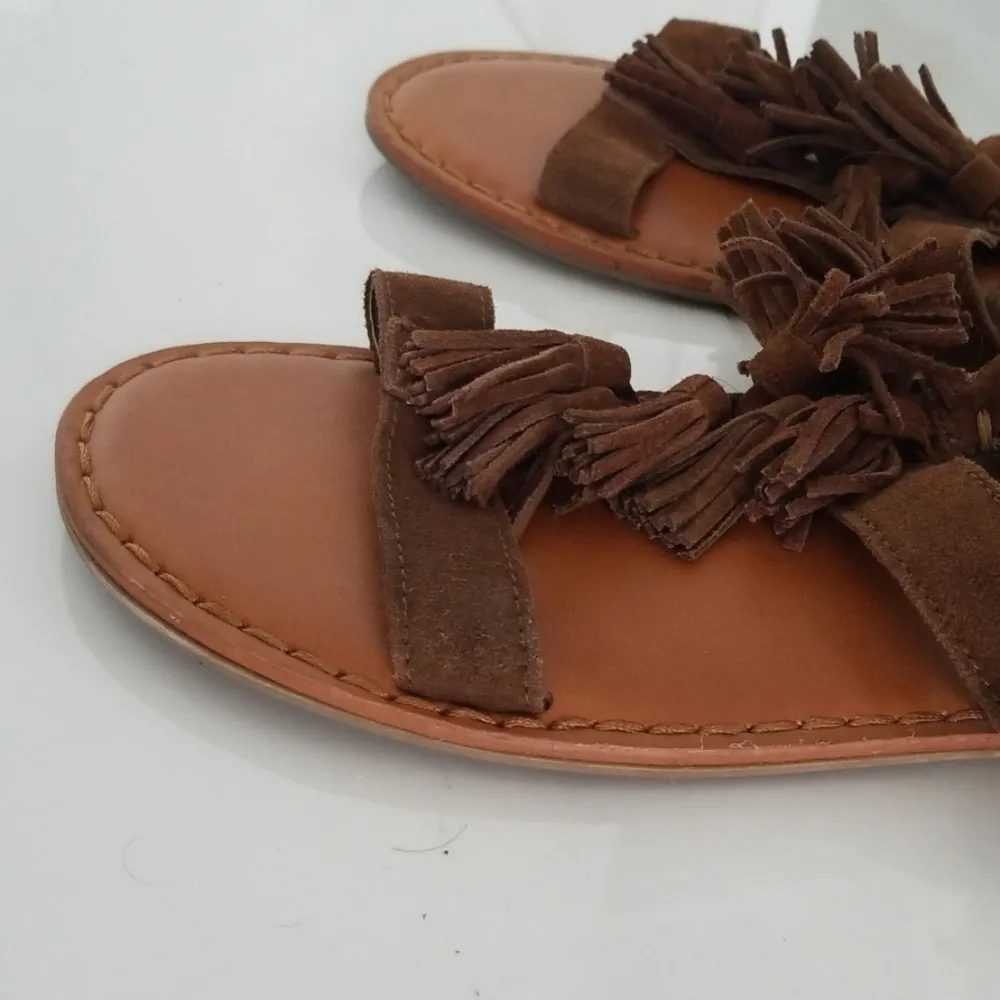 🌶Clearance! Hot Summer Suede Sandals - Image 2