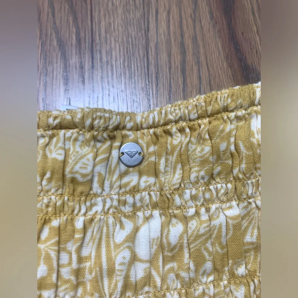 NWT Roxy long sleeve small shirt sorrento shores Sauterne floral toss boho - Image 9