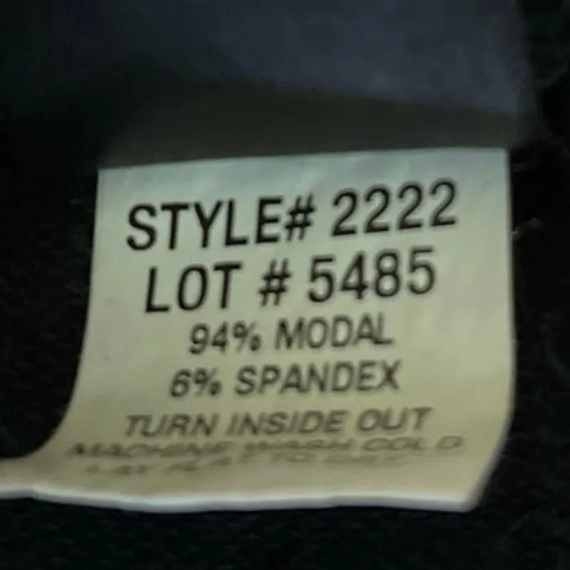 Terez Women's Black Star Print Drawstring Athletic Jogger Sweat Pants Size XS - Image 6