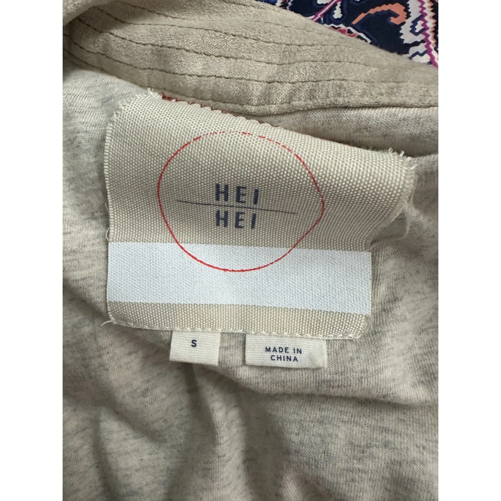 Hei Hei Anthropologie Perforated Faux Suede Moto Bomber Jacket Women's Small - Image 5