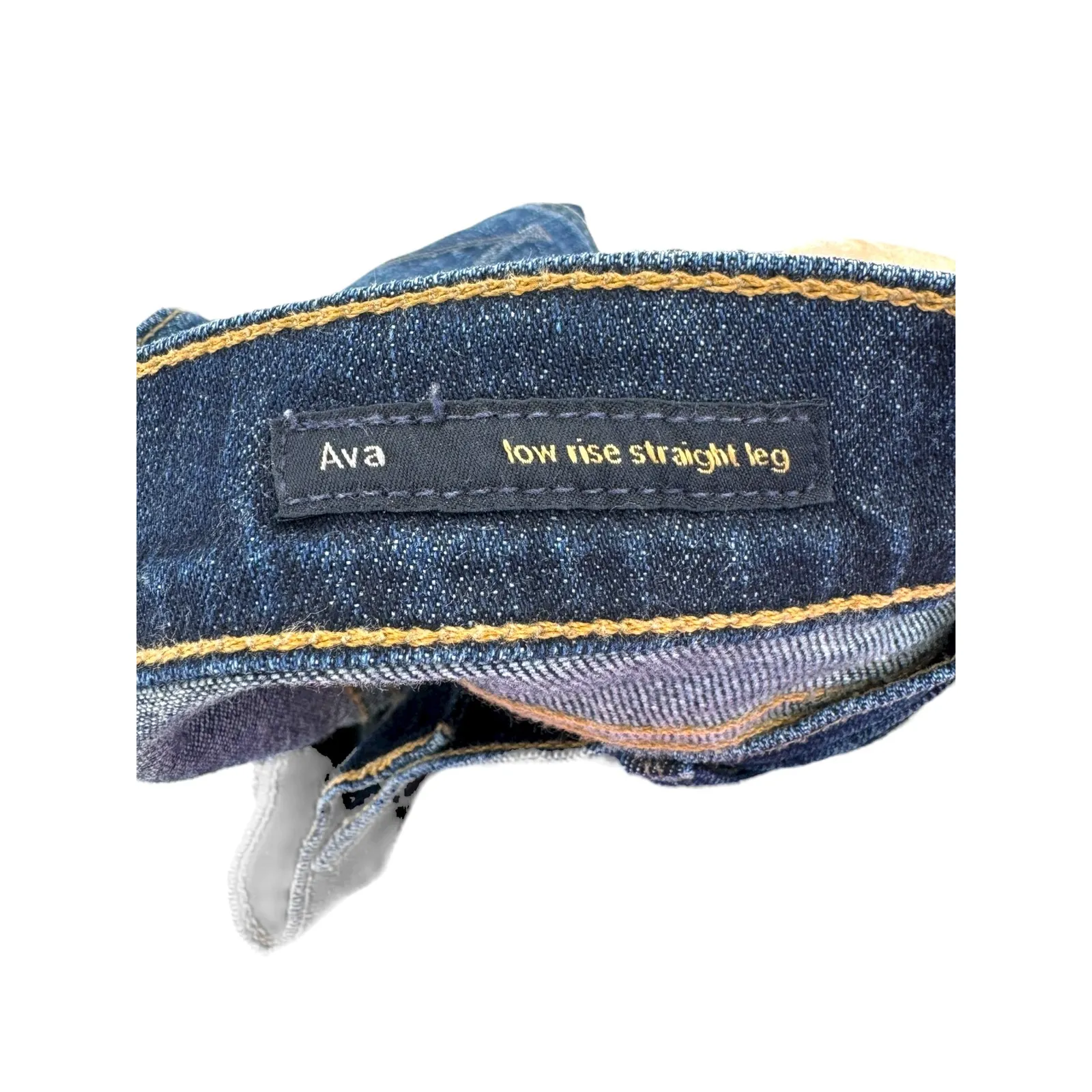 Citizens of Humanity Ava Low Rise Straight Leg‎ Jeans Womens Size 27 Blue Denim - Image 5