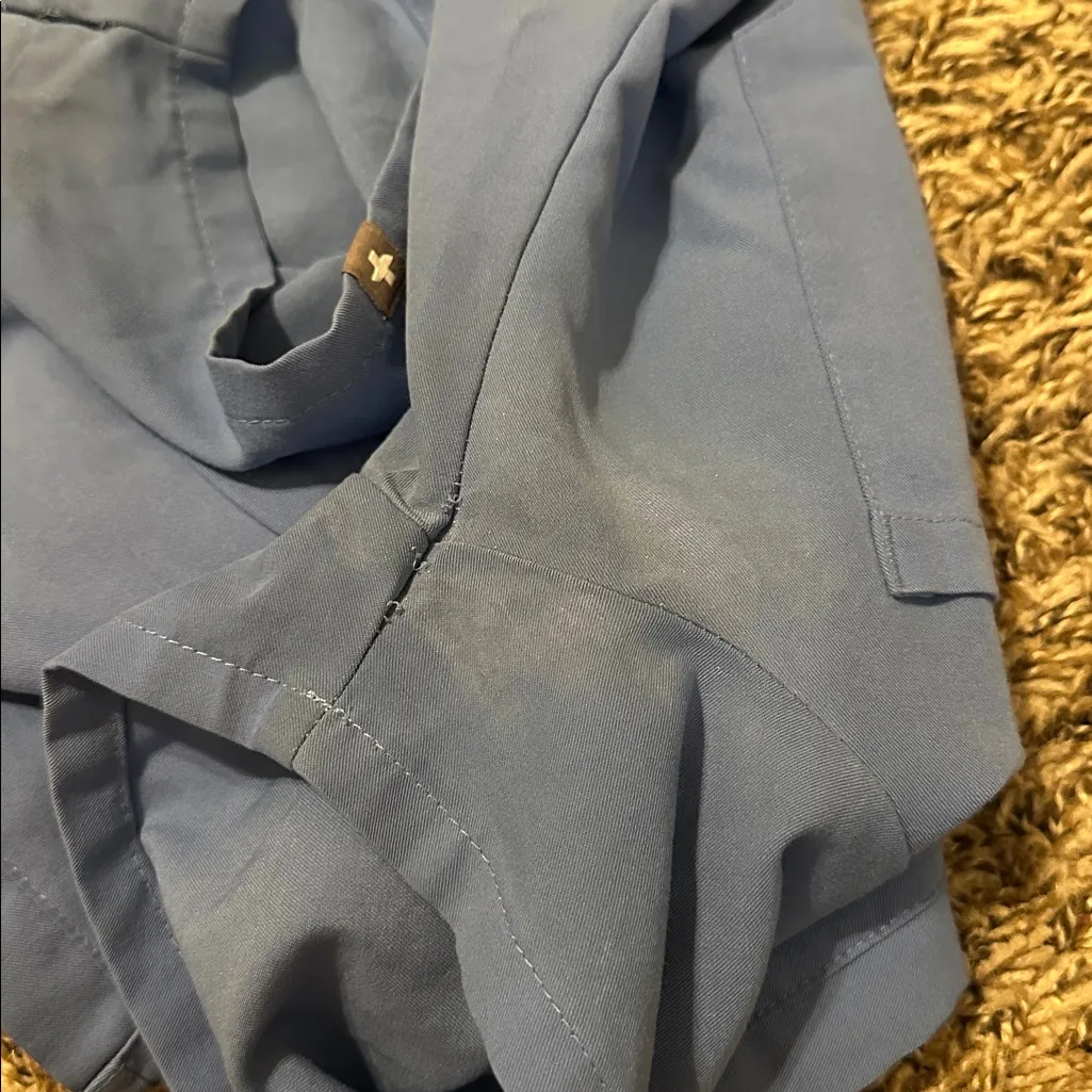 Figs Catarina Scrub Top Blue - Image 9