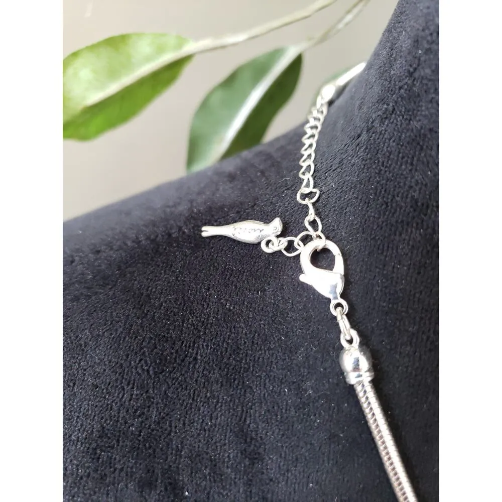 Womens Fashion Tribal Silver Tone Omega Hoop Chain Snake Collar Necklace Jewelry - Image 5