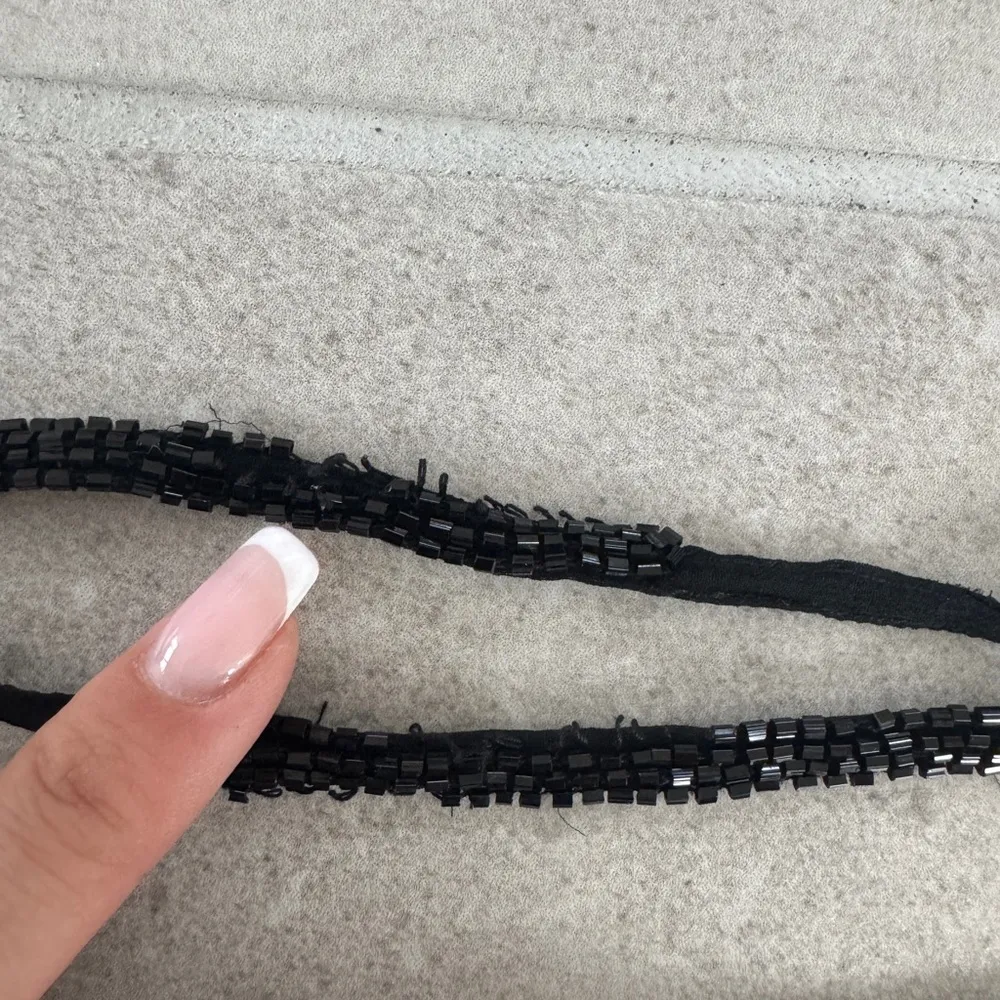 Cache NWT Vintage Caché beaded halter top - size 12 - amazing going out event top - Image 6