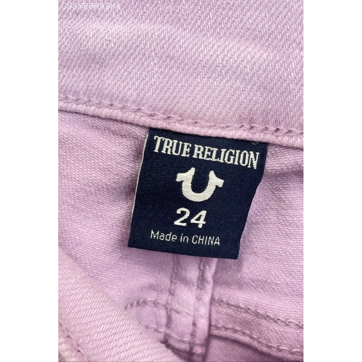 True Religion Purple Casey‎ Low Rise Super Skinny Jeans - Size 24 - Image 3