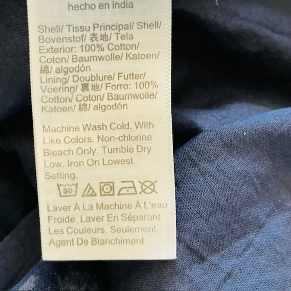 J. Crew Factory Mixed Floral Tiered Cotton Block Print Mini Dress Small Pink - Image 8