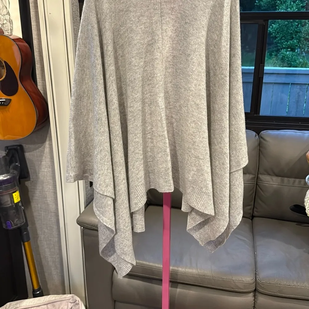 Charter Club Gray Shrug Sweater ONE SIZE - Image 4