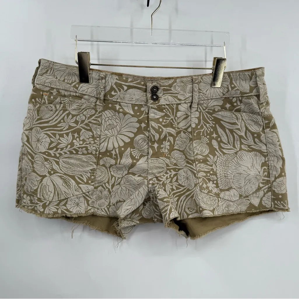 Anthropologie Floral Blooming print The Wanderer‎ Shorts size 32 - Image 5