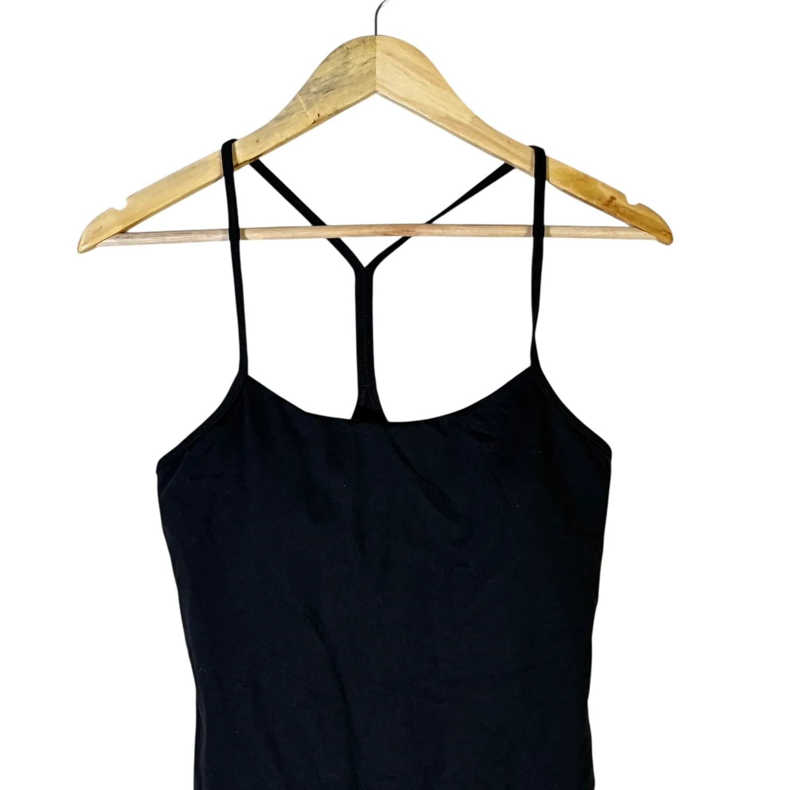 Lululemon Black Racerback Tank Top Athletic Yoga Workout Women - Image 3