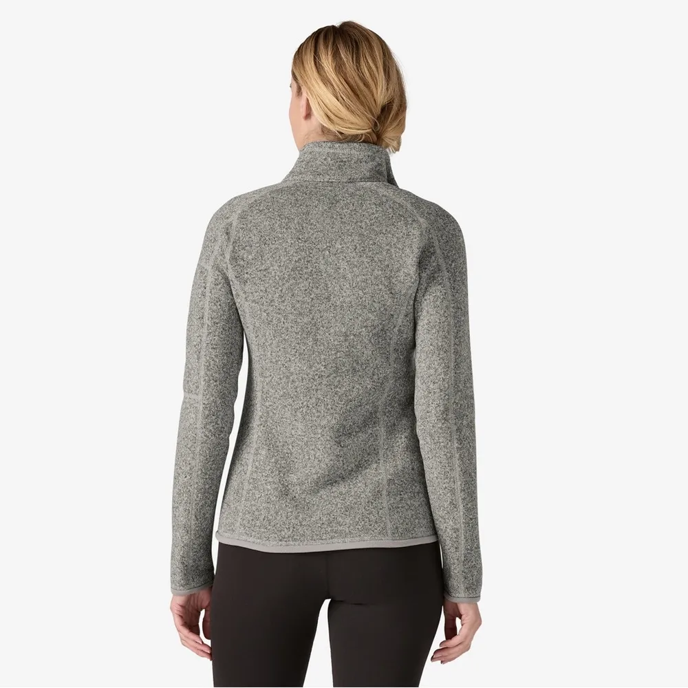 Women's Better Sweater Jacket Natural Grey Size S - Image 2