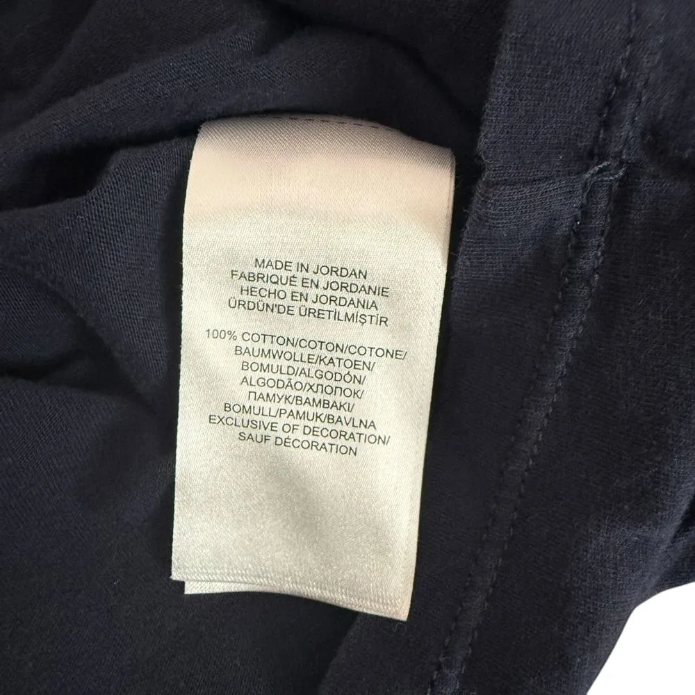 Ralph Lauren Navy Blue Top Womens Size XL Red Stripe‎ Short Sleeve Ribbed - Image 9