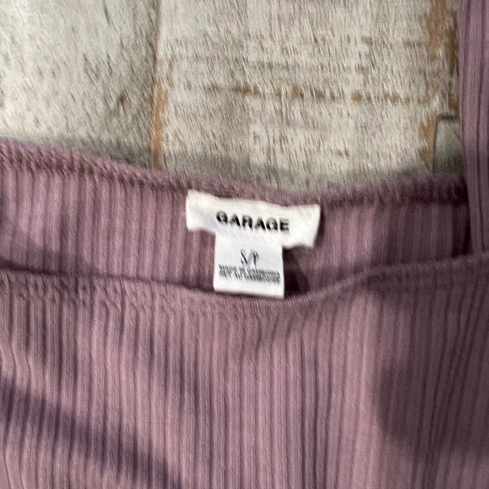 NWT Garage Purple Small Short Sleeve Blouse Top - Image 2