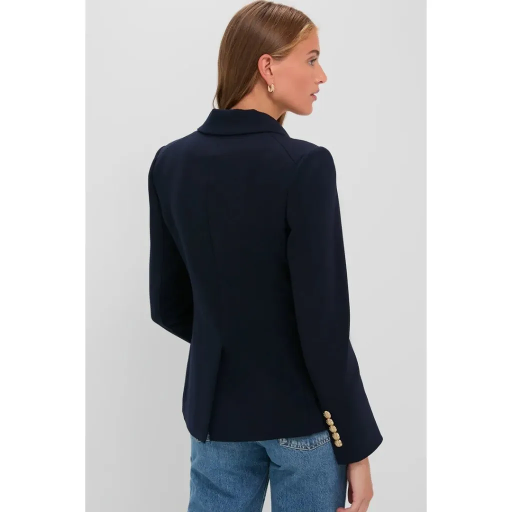 Veronica Beard NWT  Miller Dickey Jacket Size 00 Navy Blue - Image 11