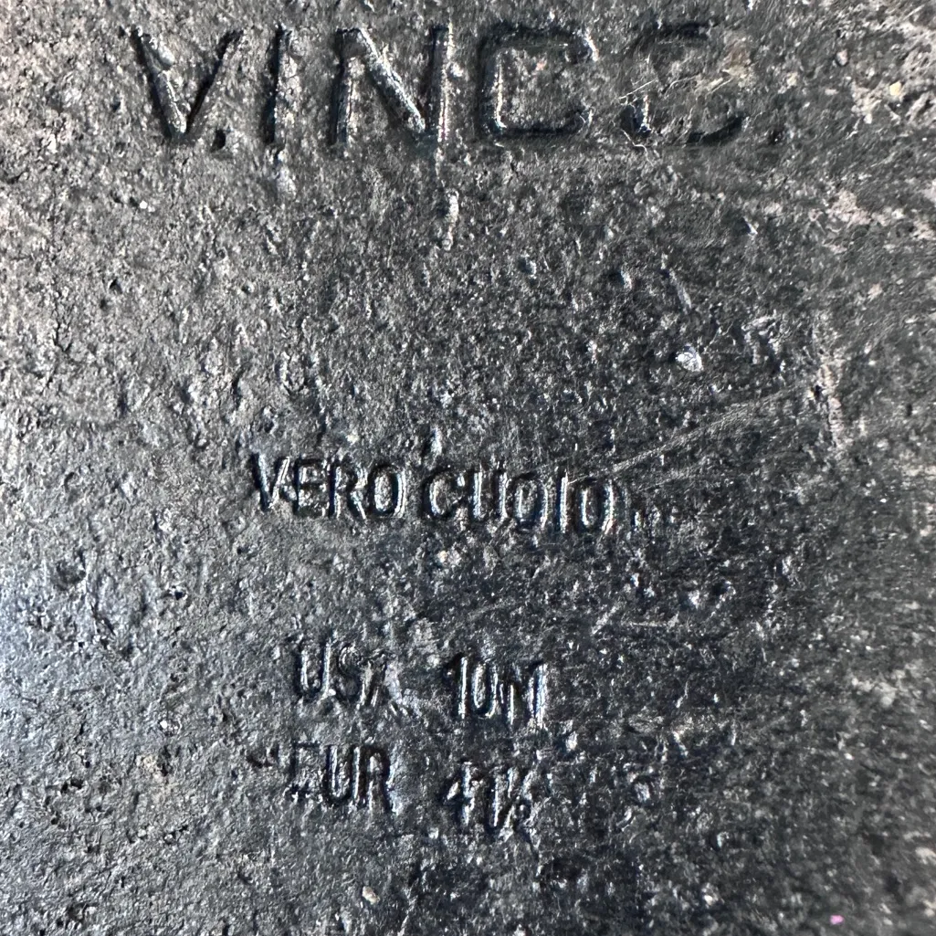 Vince Nikita Calf Hair & Leather Point-Toe Loafers Flats Slip On  10 M - Image 10