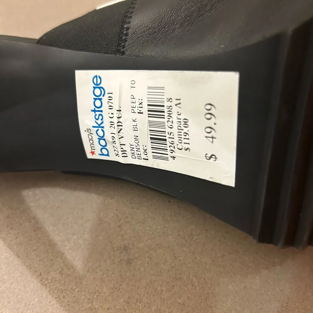 DKNY Elegant Black Footwear 7 M-NEW!! - Image 10