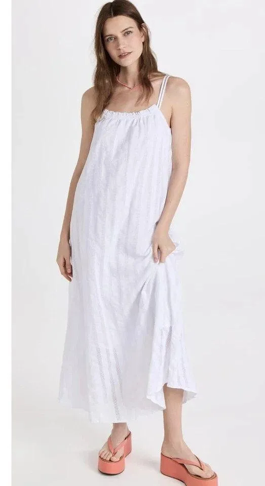 Steve Madden BB Dakota Flowget About It Sleeveless Cami Tank Midi Dress Size XS - Image 3