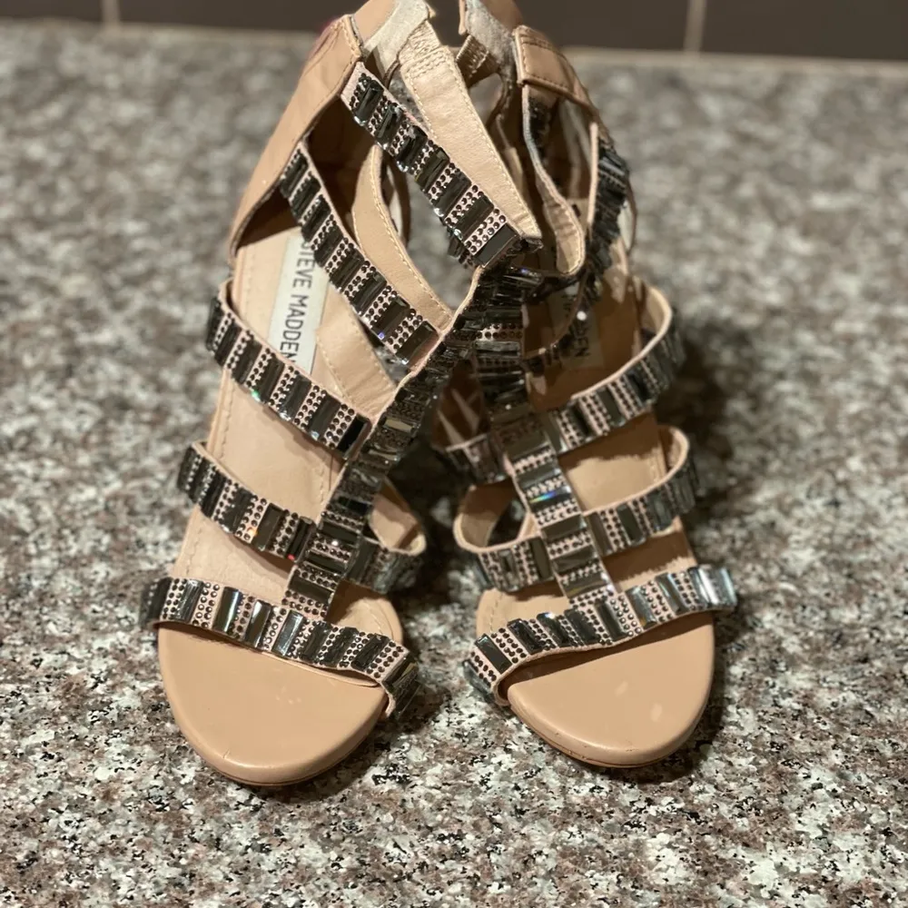 Steve Madden  Bedazzled Heels - Image 2