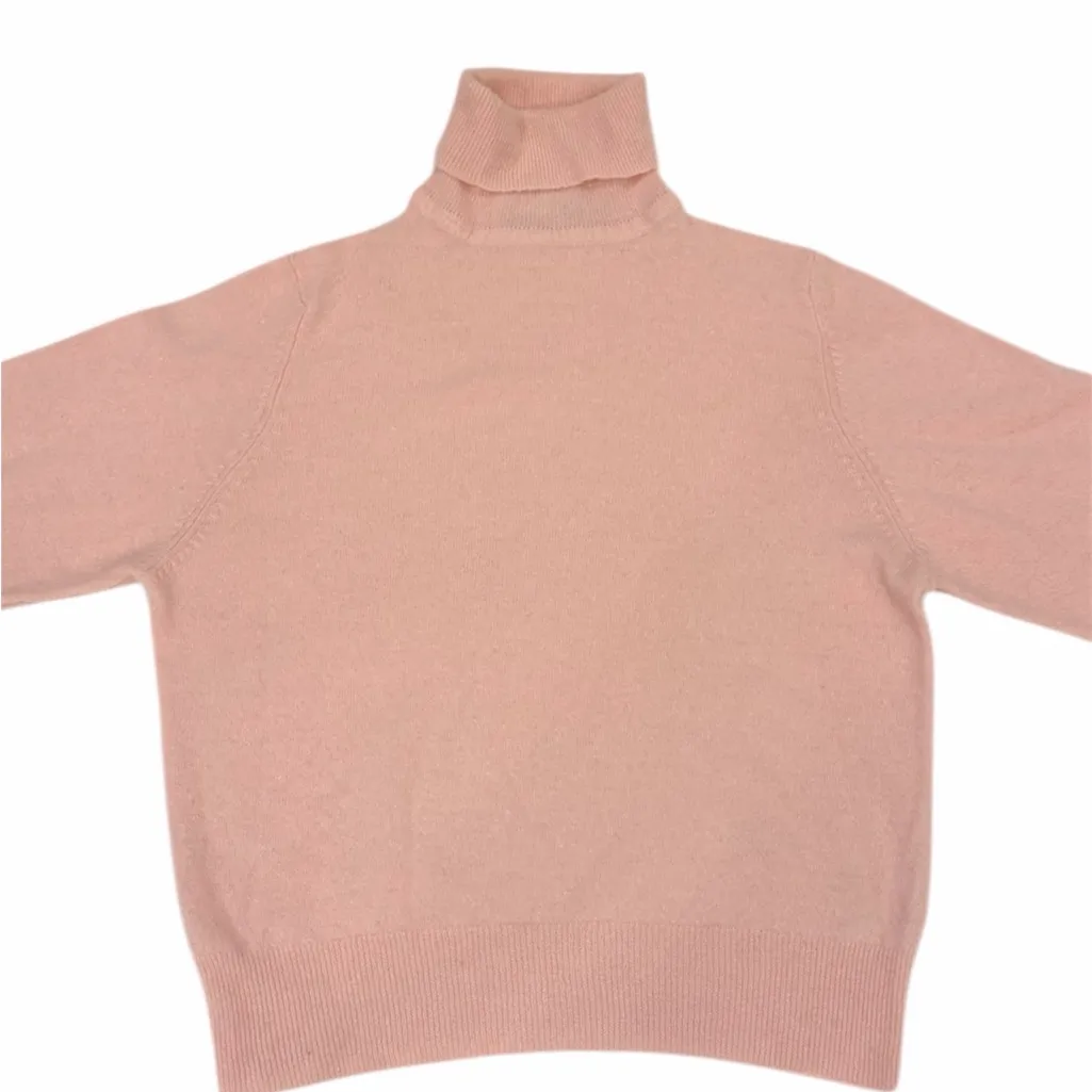 CS International Angora Sweater Soft Pink Quiet Luxury Light Academia Coquette M Size M - Image 2