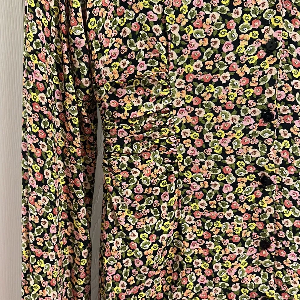 NWT Zara Floral Mini Dress - Image 3