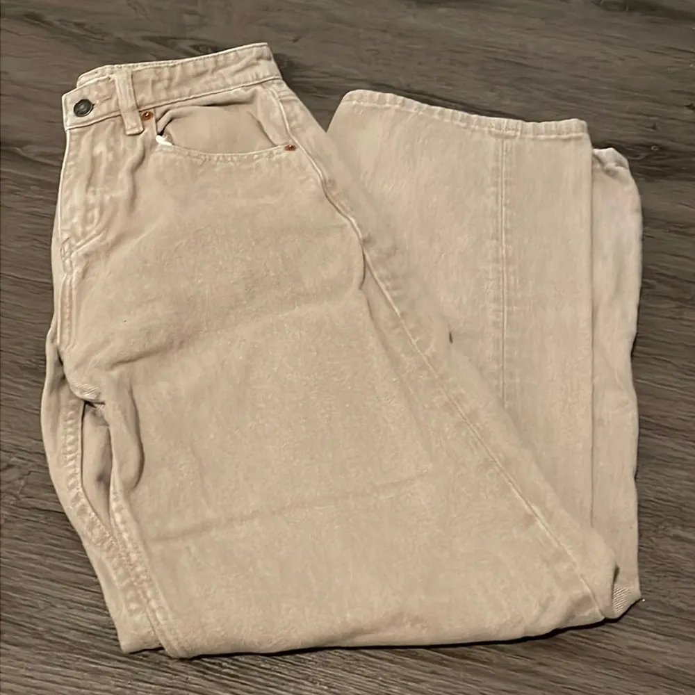 Motel motelrocks denim burnt olive parallel jeans xxs 33 - Image 2