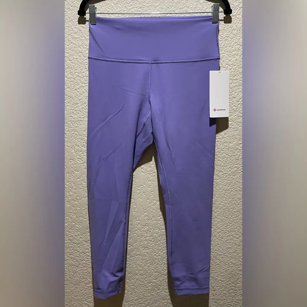 NEW Lululemon Wunder Train High Rise Tights Legging 25” Purple Size 10 - Image 3