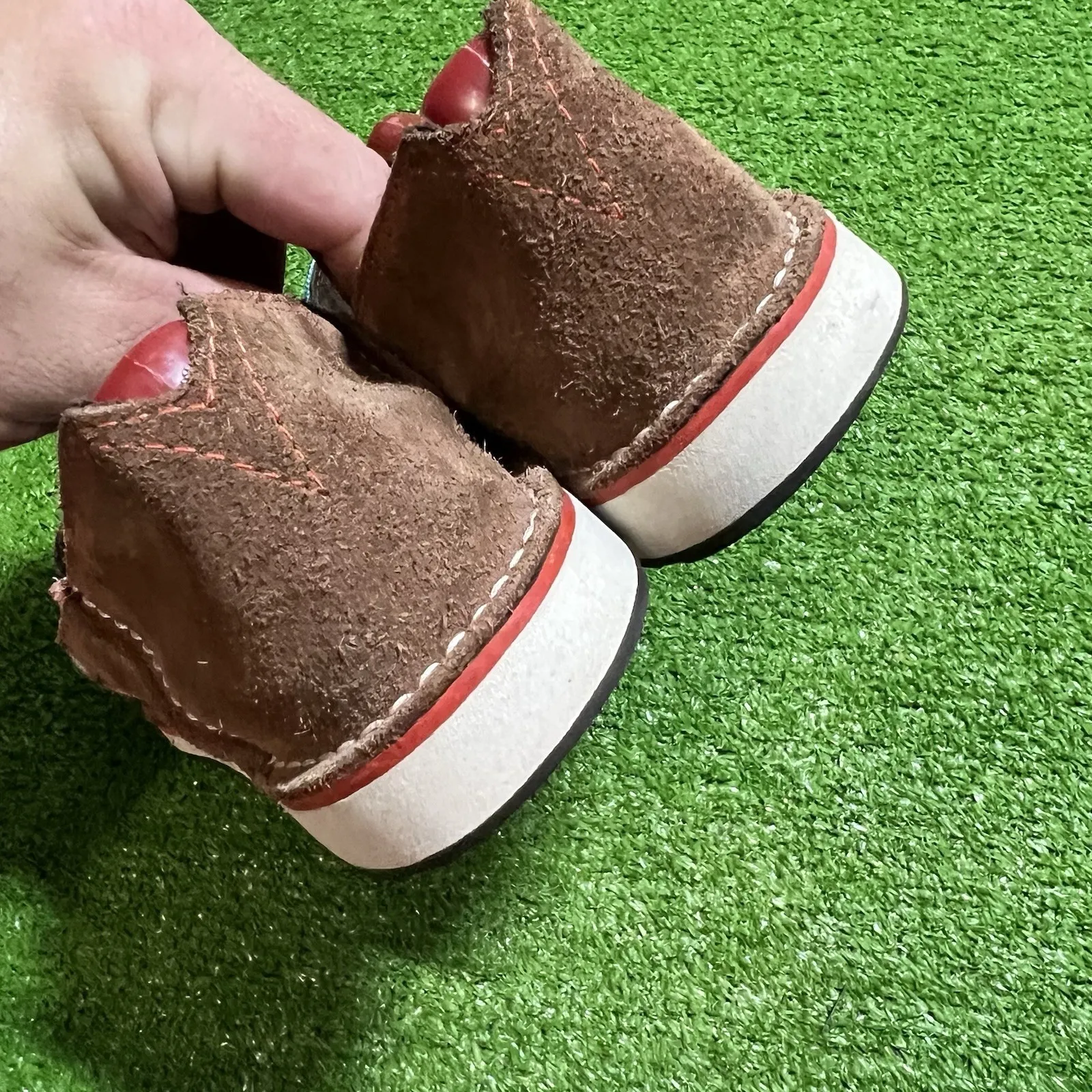 Ariat Size 9B Women's Cruiser Loafers Flat‎ Shoes Brown Suede Aztec Slip On - Image 6