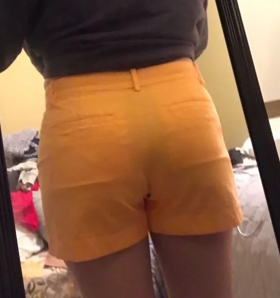 Bright Green Khaki Shorts - Image 4