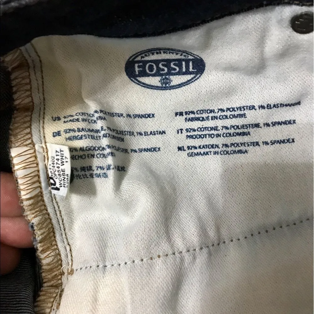 Fossil  Denim‎ Skirt - Image 7