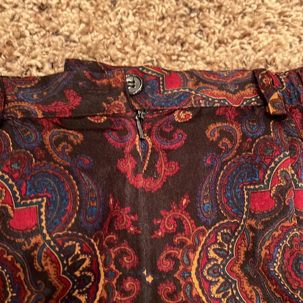 Paisley Maxi Skirt Size 6P - Image 8