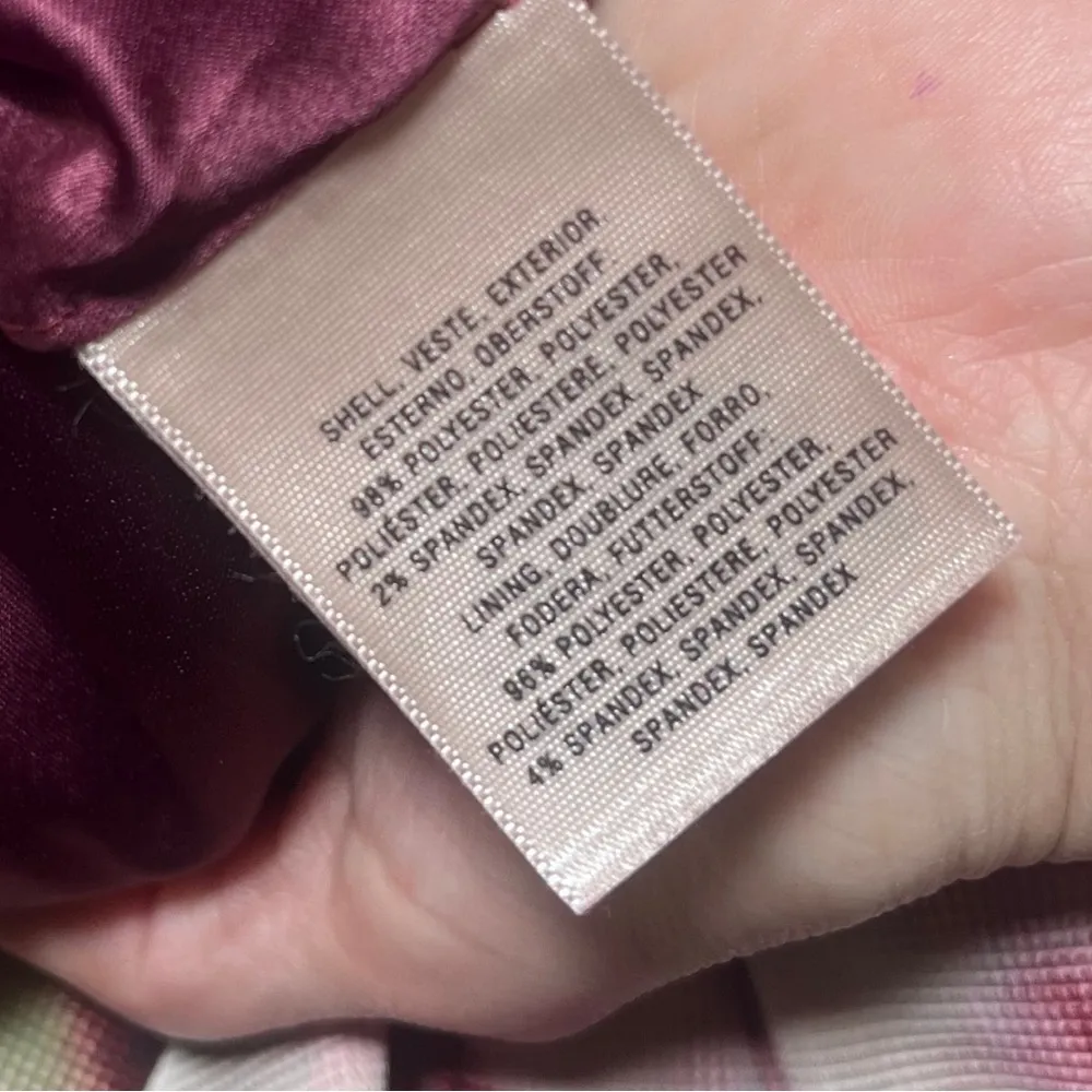 Moulinette Soeurs Pink Red Strapless Sheath Dress sz 4 - Image 5