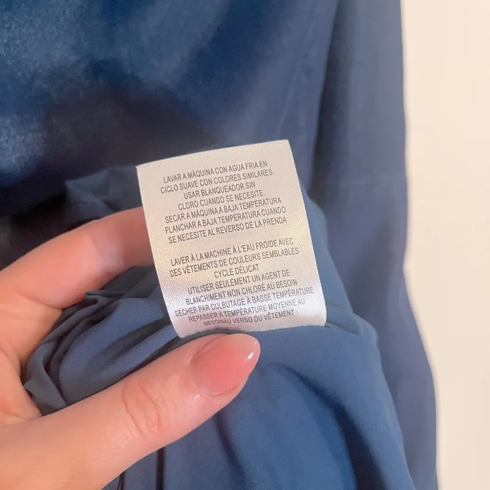 NWT Gal Meets Glam Christine Blue 
Velvet Dress Size 10 - Image 15