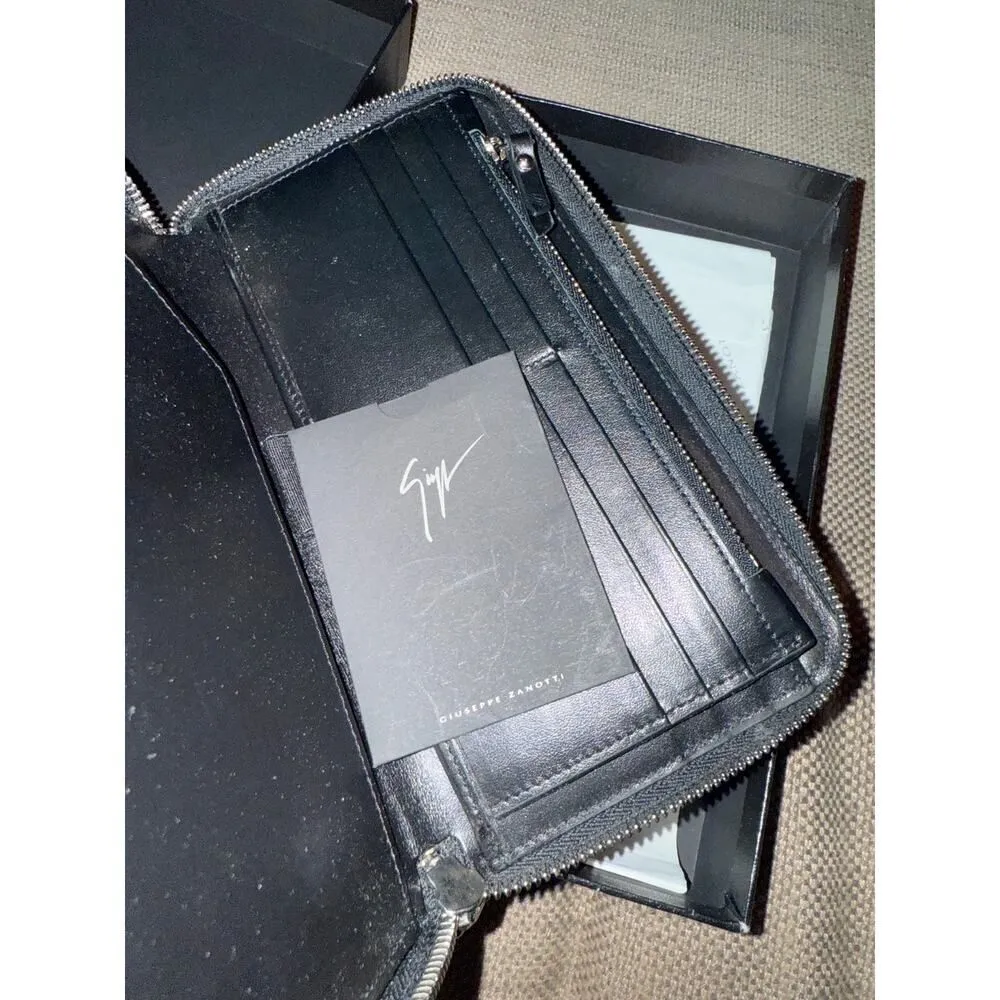 NWT Giuseppe Zanotti Samuel Tortoise Shell Effect Continental Wallet - Image 6