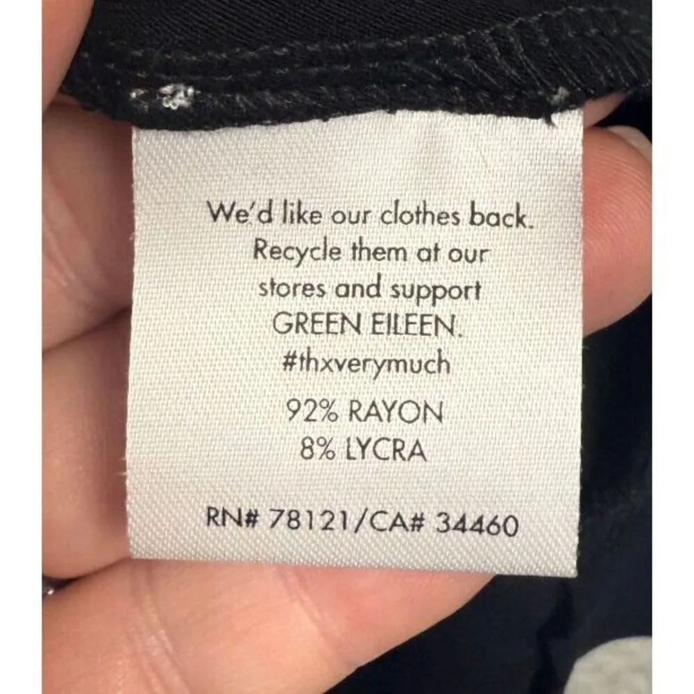 Eileen Fisher Women’s Asymmetrical Mesh Hem Sleeveless‎ Jersey Dress Size Medium - Image 8