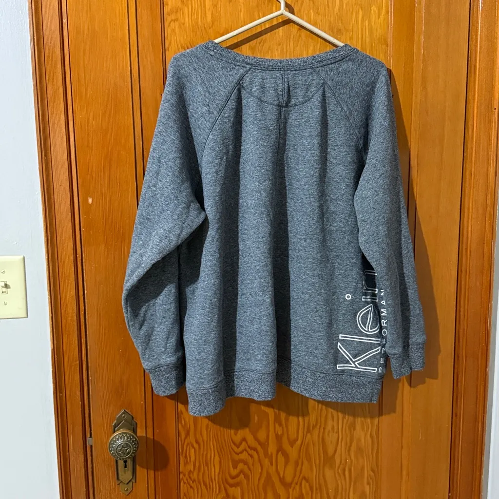 Calvin Klein  Charcoal Performance Sweatshirt - Image 3