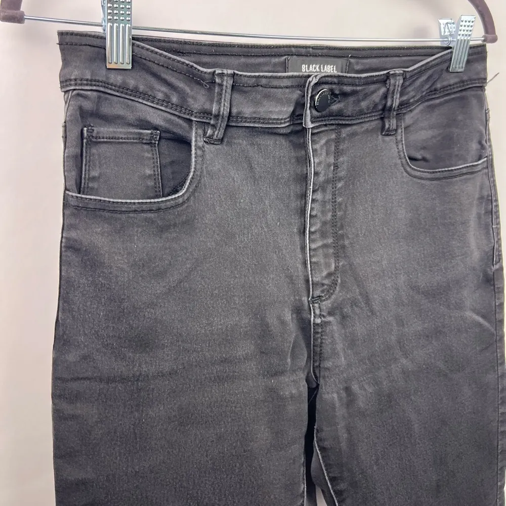 C’est Toi Black Label Jeans, Black Wash, Cotton Blend, High Rise Skinny Size undefined - Image 2