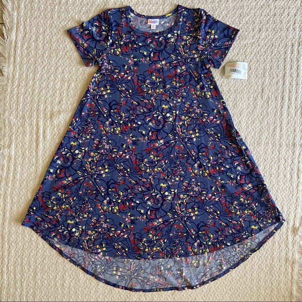 LuLaRoe carly dress size XS - Image 3
