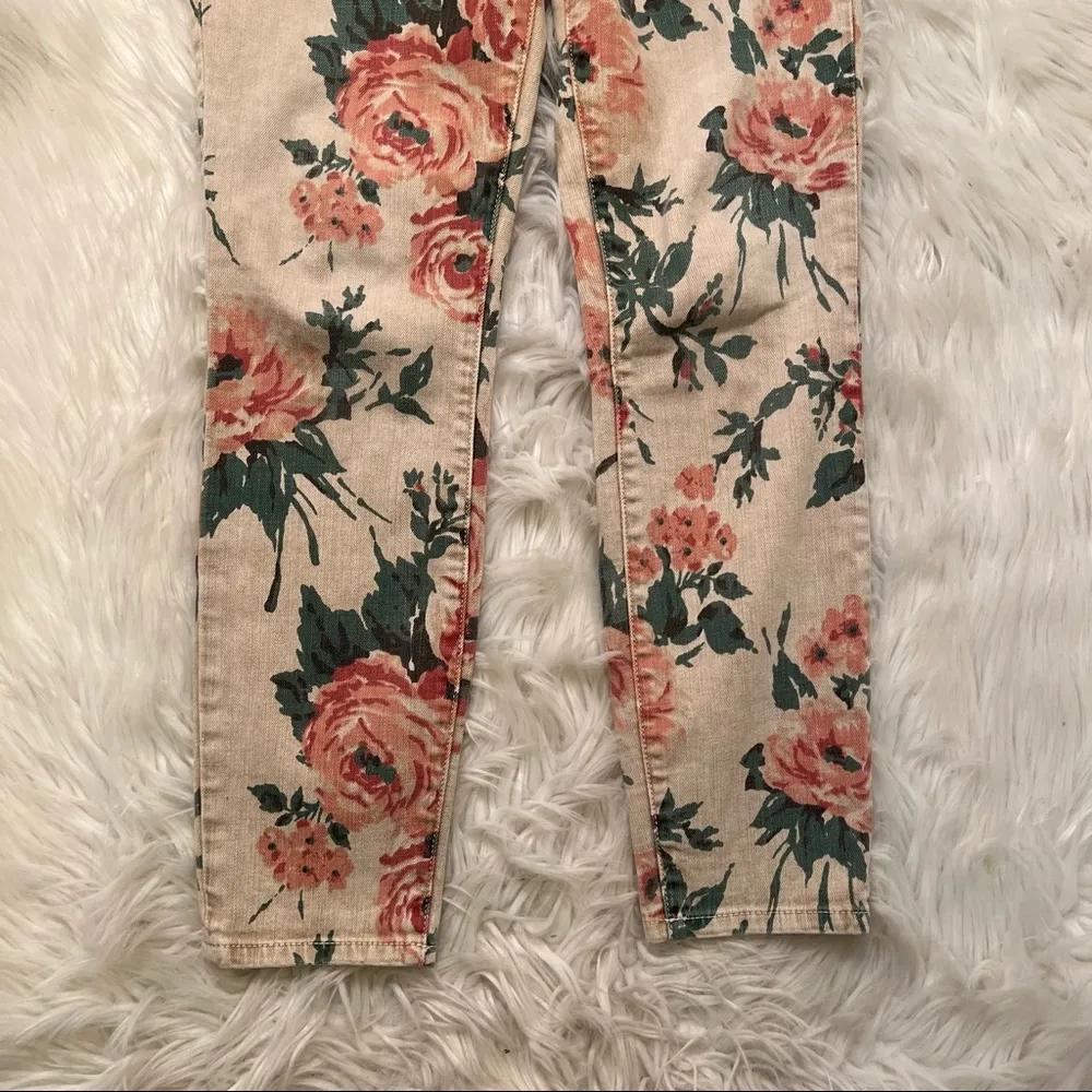 Current/ Elliott The Stiletto Jean in Haystack Floral - Image 4