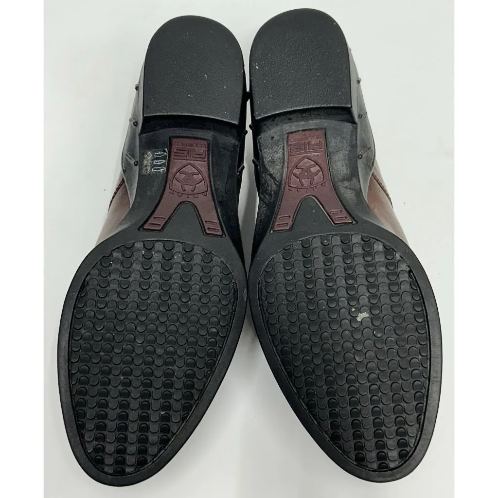 ARIAT Paddock Sport Clog Mules Women's Brown Leather Slip On Shoes- Size 10 - Image 9