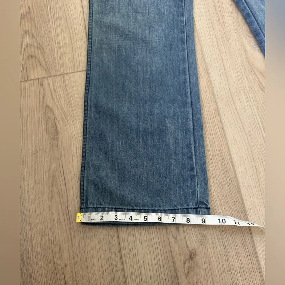 DÔEN MARITIME JEAN Women's 👖 100% COTTON ! 💙 Blue Size 27 - Image 7