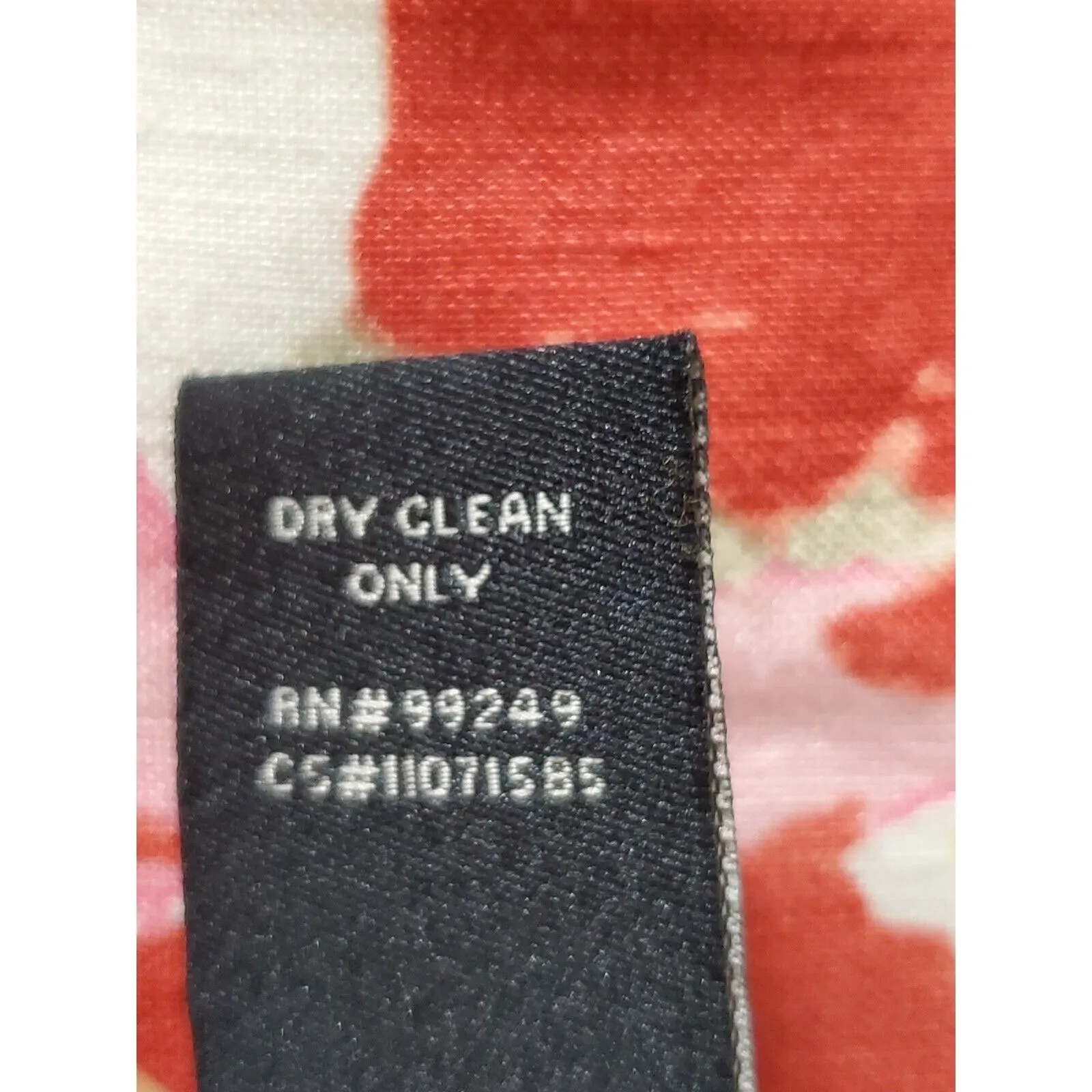 Maggie Barnes Women's Multicolor Floral Linen Long Sleeve Hook Front Jacket 2X - Image 12