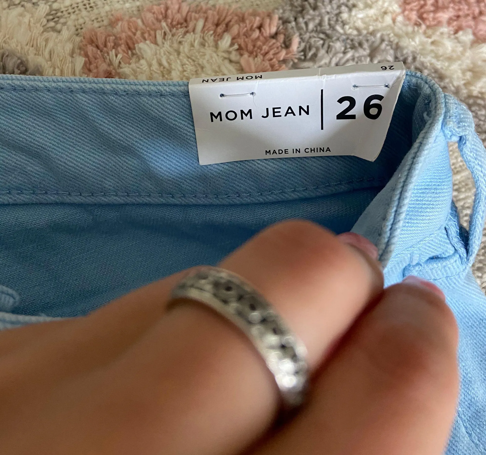 PacSun Patterned Mom Jeans  - Image 7