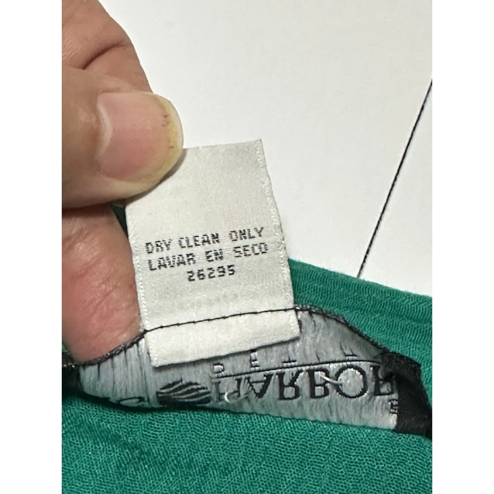 Sag Harbor Sport Palm Tree Button Up Shirt Size M Green Size M - Image 8