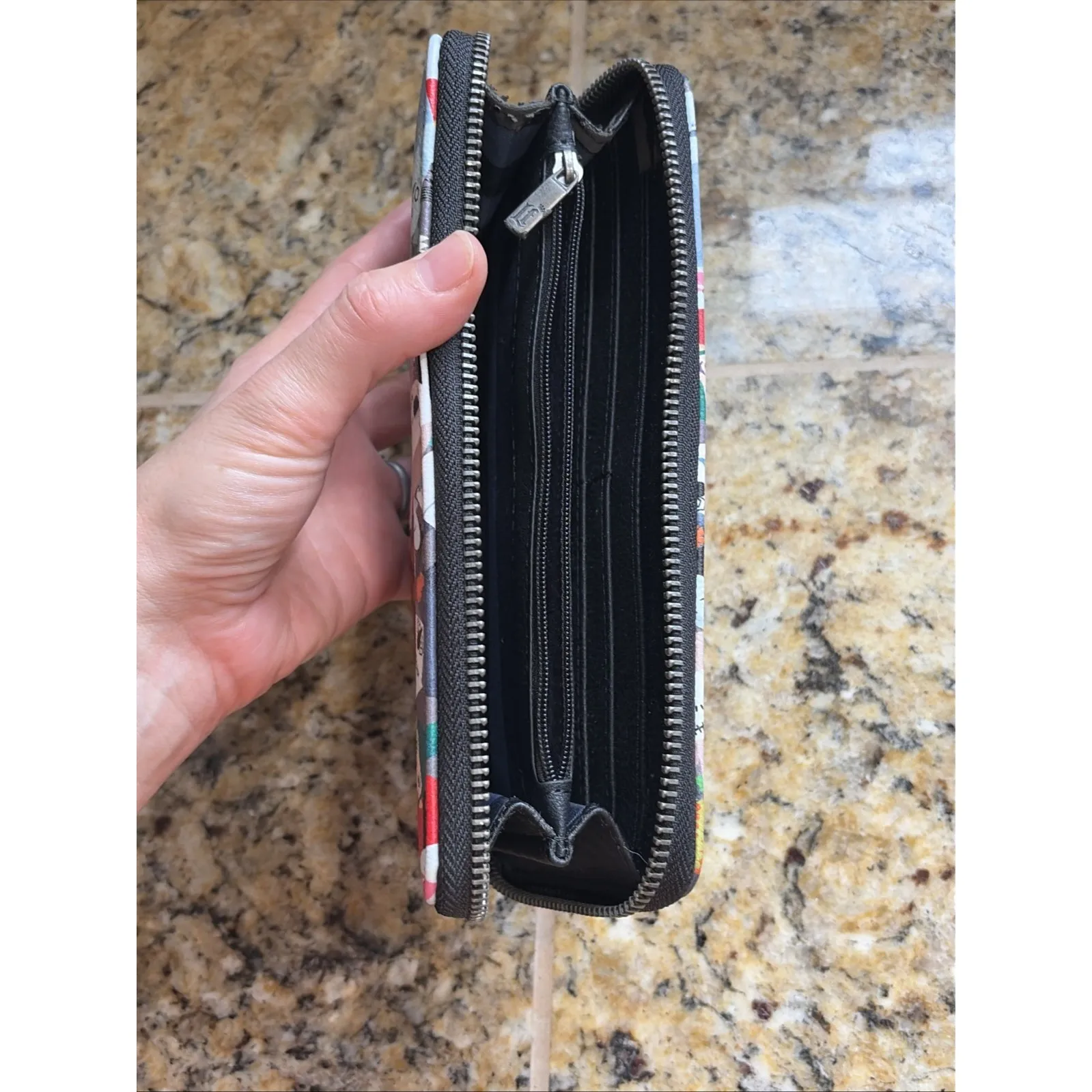 Loungefly Disney Tim Burton Nightmare Before Christmas Zip Around Card Wallet - Image 10