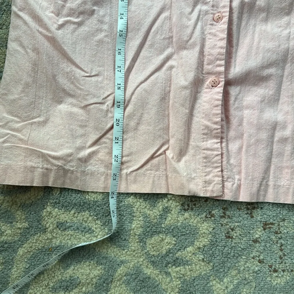 Vintage Country Aire Short Sleeve Button Down Pink Size XL - Image 4