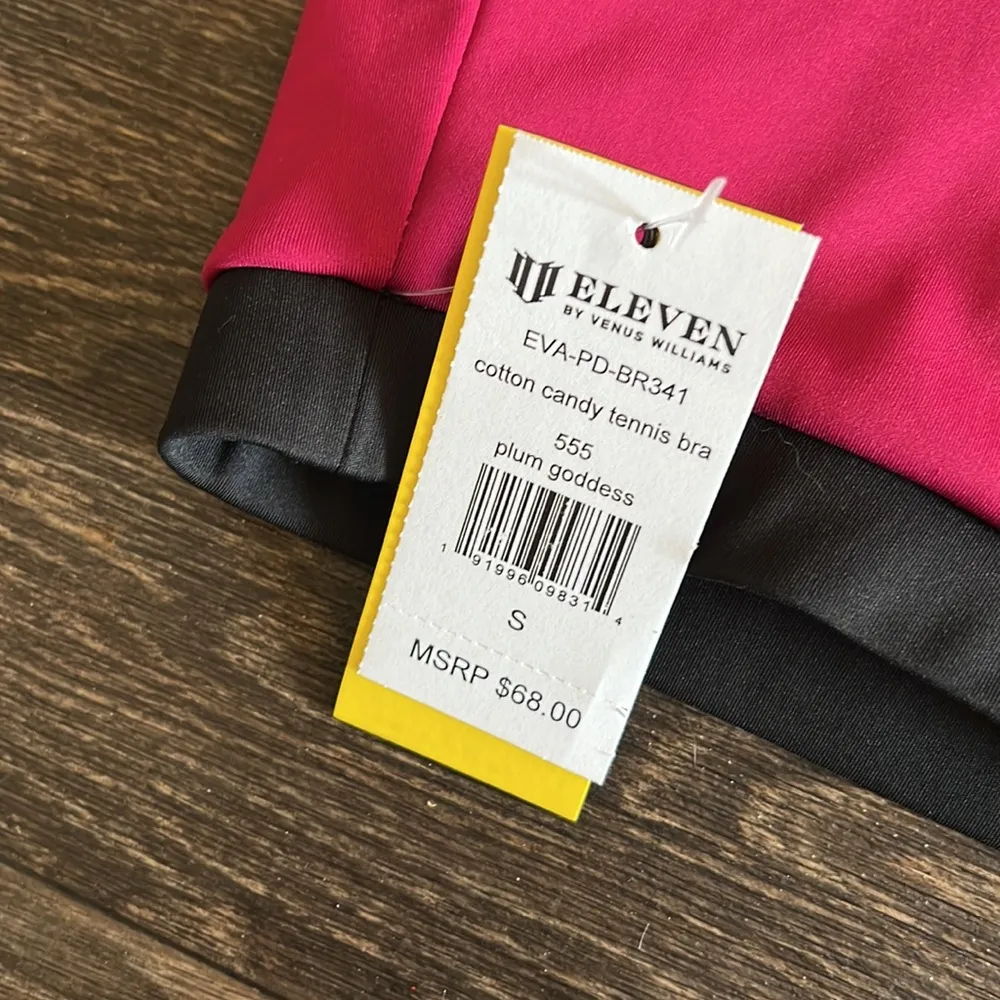 Cotton Candy Tennis Bra in Plum Goddess - Image 4