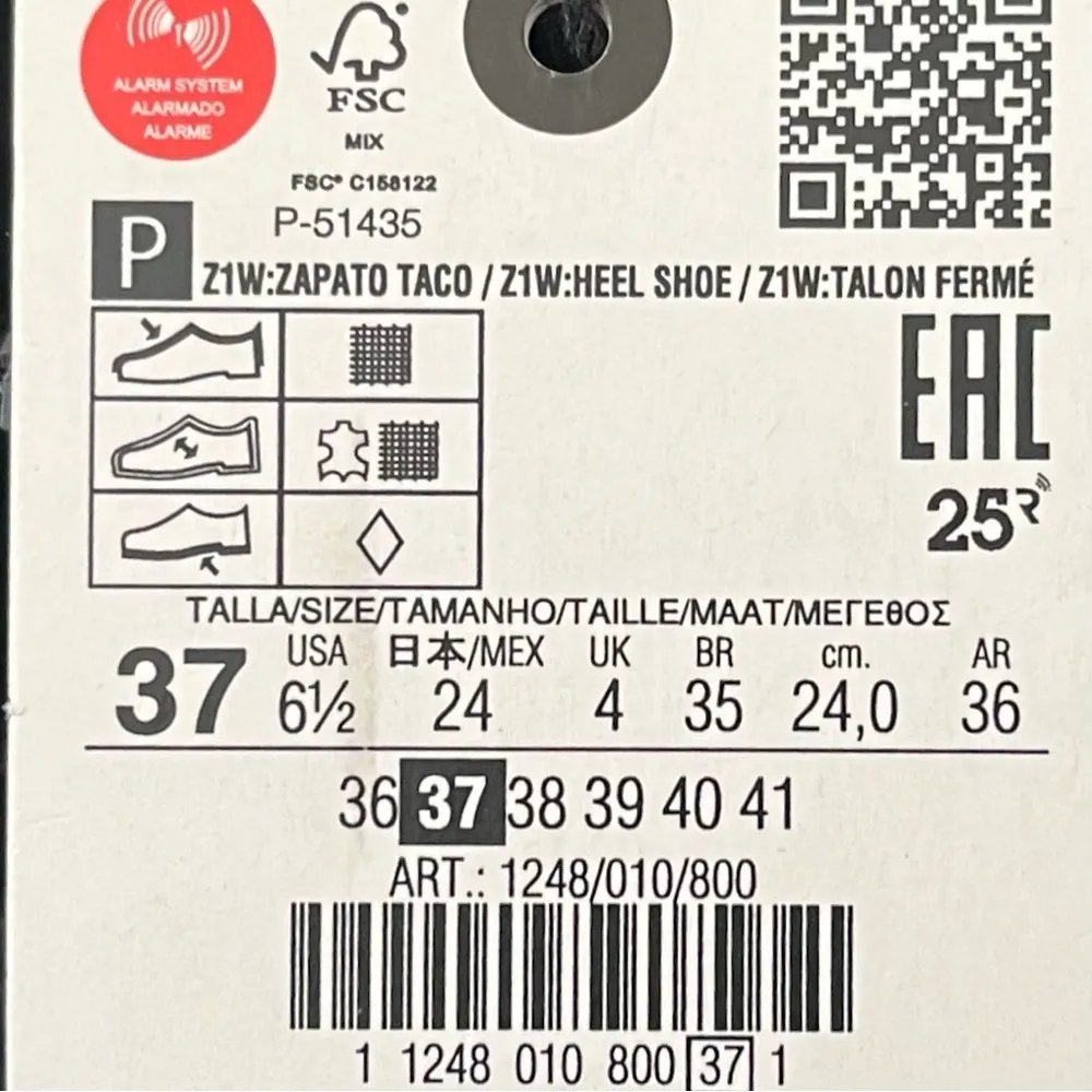 NEW Zara Women’s Satin Mules size 37 Black - Image 10