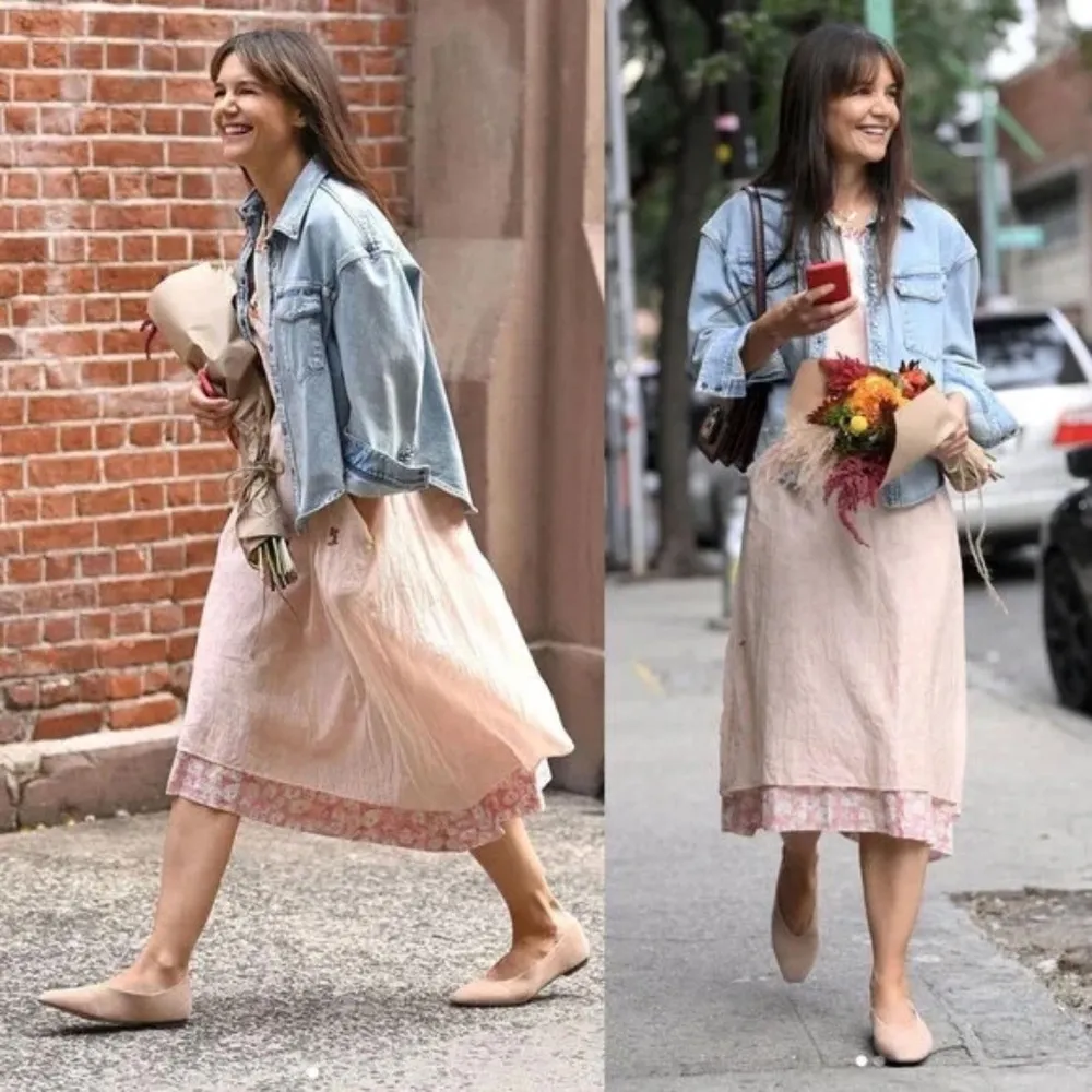 BIRDIES Crane Suede Ballet Flats Fawn Suede NEW 9 - Image 3